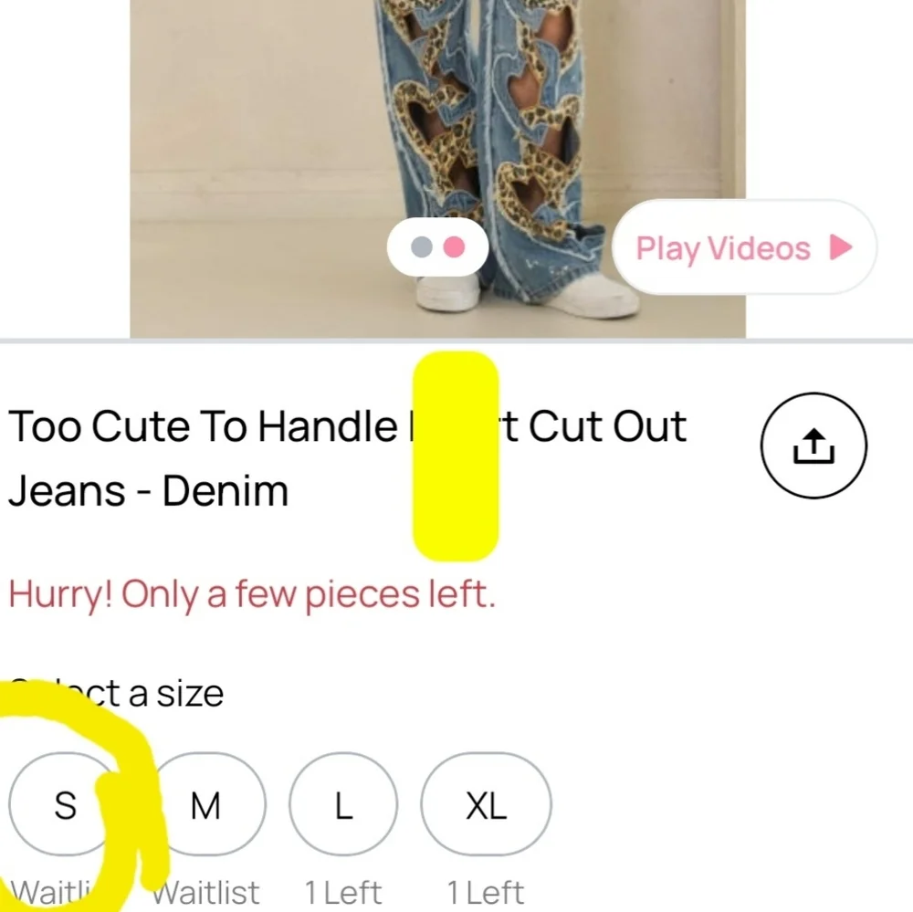 OLI & HALI Heart w/Leopard Trim Cutout Jeans, NIB, Sz S (Jrs 1-5),  🔥HOT ITEM - Picture 3 of 13